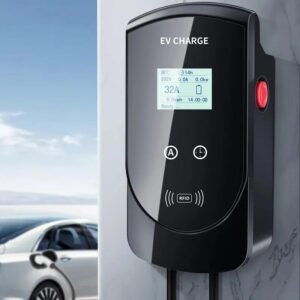 Factory wholesale Evse Wallbox 32A EV Charging Station 7KW 11KW 22KW 66 IP Degree Electric Car Charger Wallbox