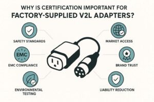 Read more about the article Why Is Certification Important for Factory-Supplied V2L Adapters?