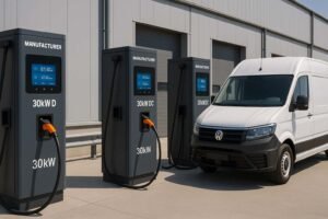 Read more about the article Why 30kW DC EV Charging Stations from Manufacturers Are Perfect for Commercial Use