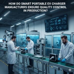 Read more about the article How Do Smart Portable EV Charger Manufacturers Ensure Quality Control in Production?