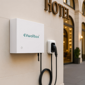 NACS EV DC Charger 20KW 30KW Compact Wall Mount Charging Unit