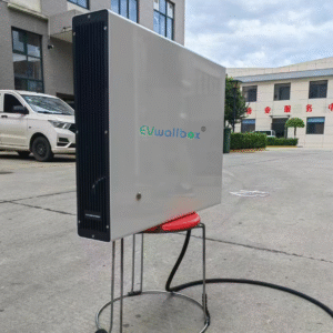 NACS DC Wall Mount Charger 20KW 30KW Rapid EV Charging Solution
