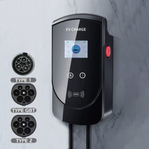 TUV CE Certification 11kw 16A 3 Phase Wifi Wallbox Ev Charging Electric Car Charger Station for Electric Vehicle