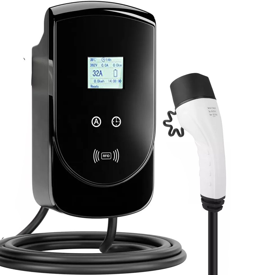 Fisher EV Charger Manufacturer Supplier 3 Phase 22kw Wall Mount Box Fast Electric Car EV Charger Charging Station - Image 3