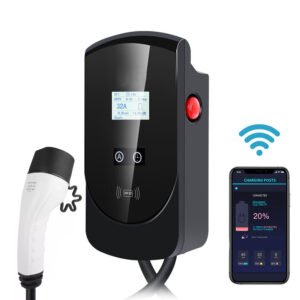TUV CE Certification 11kw 16A 3 Phase Wifi Wallbox Ev Charging Electric Car Charger Station for Electric Vehicle