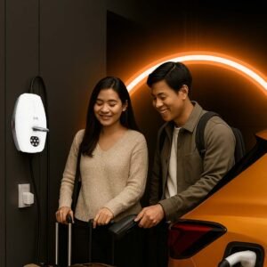 EVwallbox 32a Ac 22kw Ev Charger Type2 Electric Car Charger