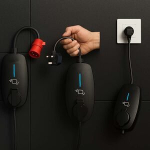 EVwallbox 22kw 32a Type 2 EV Fast Electric Car Charger Portable Ev Charger