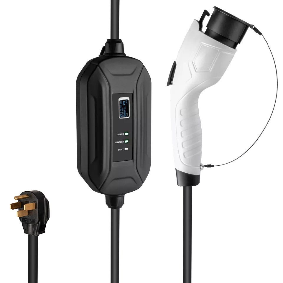 Portable Level 2 EVSE Fisher 16A 3.5kW J1772 Electric Vehicle Charger Home Use Charging Station - Image 7