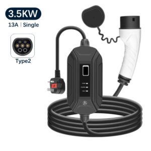 3.5KW EV Portable Charging Station 16A Electric Car Charger Home Type2 IP65 Outdoor